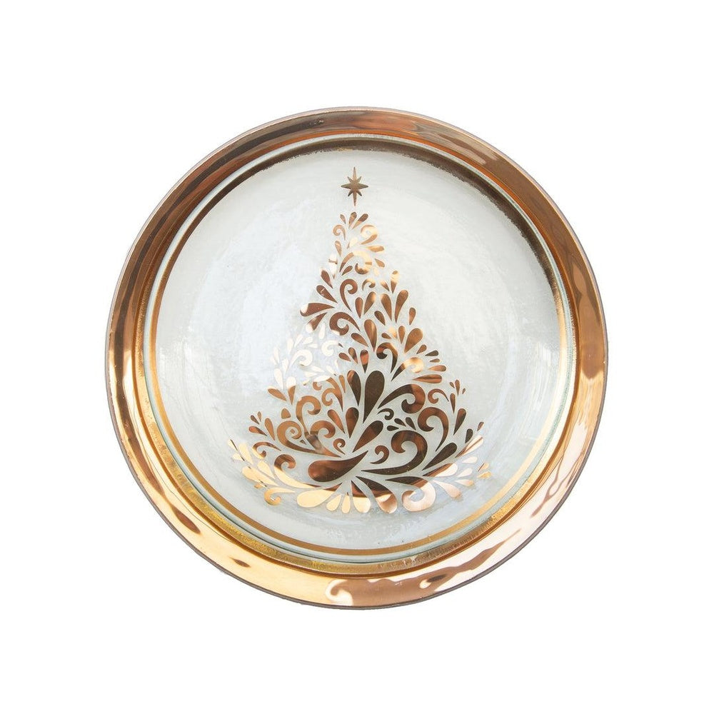 2022 Christmas Tree Plate by Annieglass 2