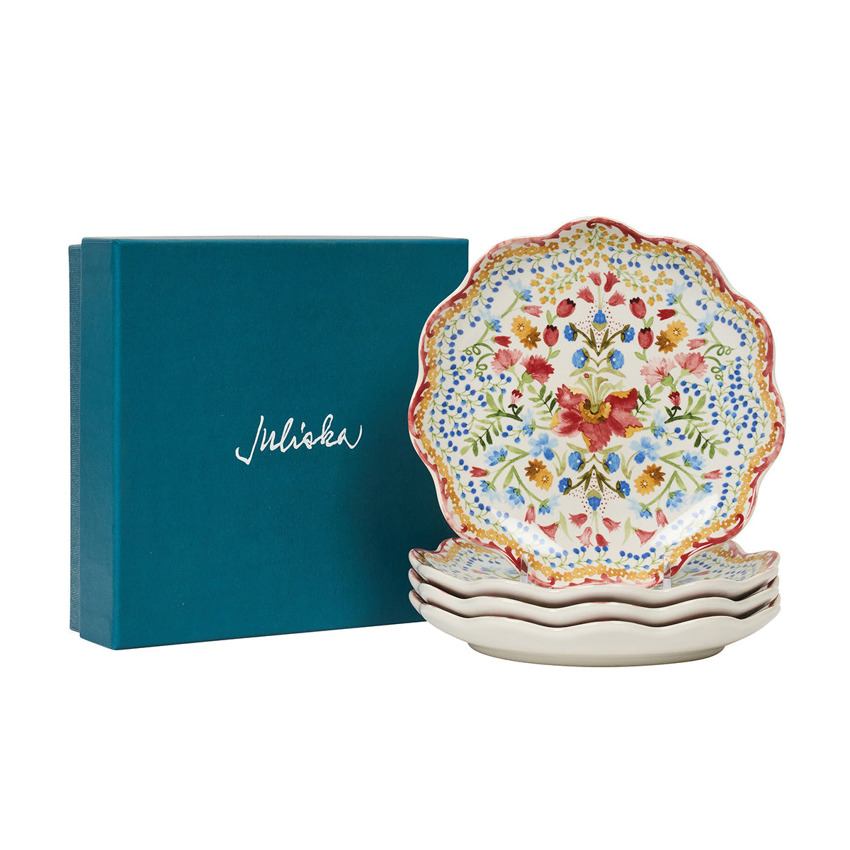 Sofia Side/Cocktail Plate Set of 4 by Juliska - detail