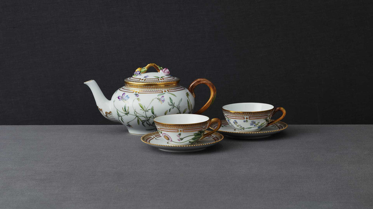 Flora Danica Tea for Two Mini Tea Set by Royal Copenhagen