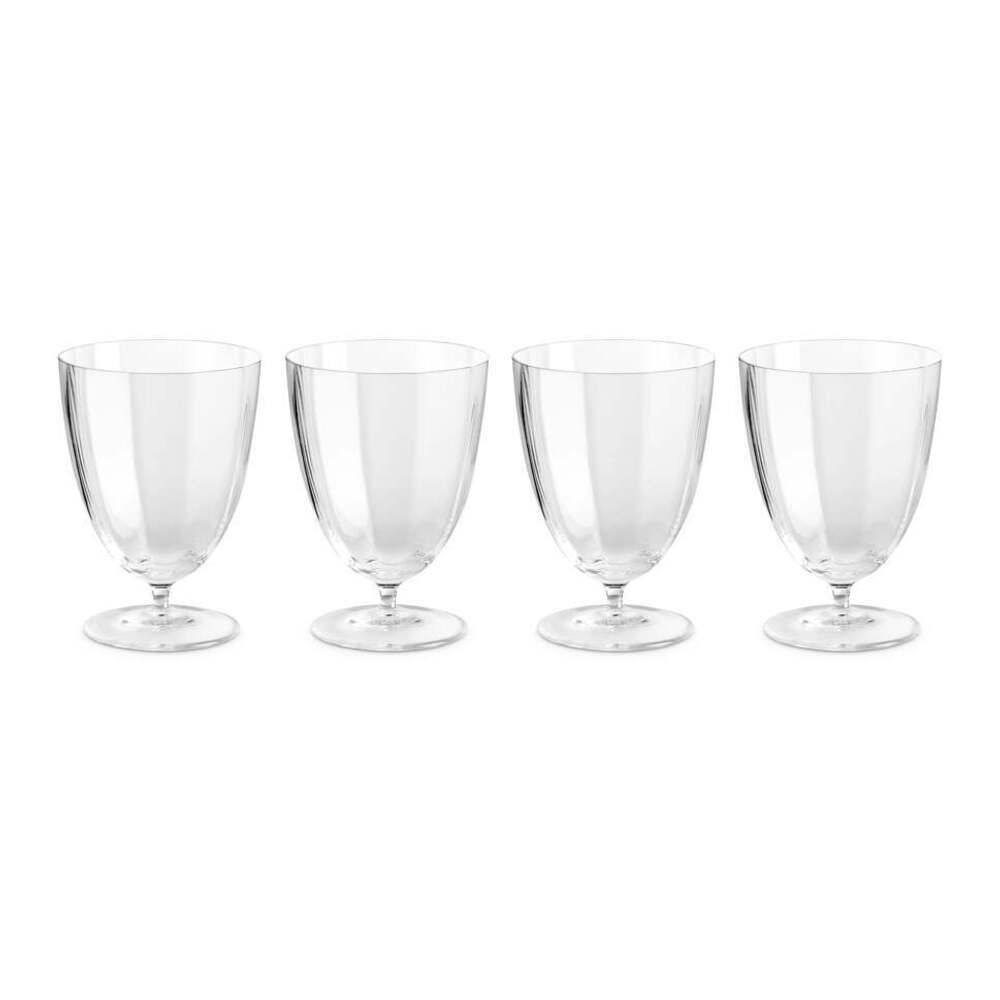 Iris Water Glasses - Set of 4 by L'Objet