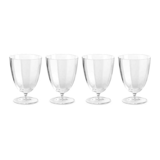 Iris Water Glasses - Set of 4 by L'Objet