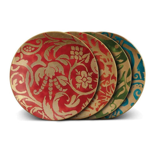 Fortuny Assorted Dessert Plates - Set of 4 by L'Objet