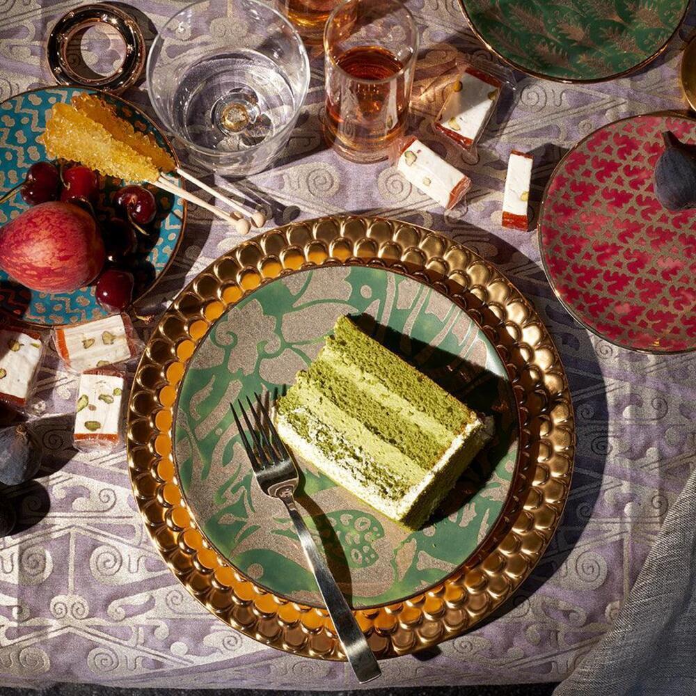 Fortuny Assorted Dessert Plates - Set of 4 by L'Objet Additional Image - 7