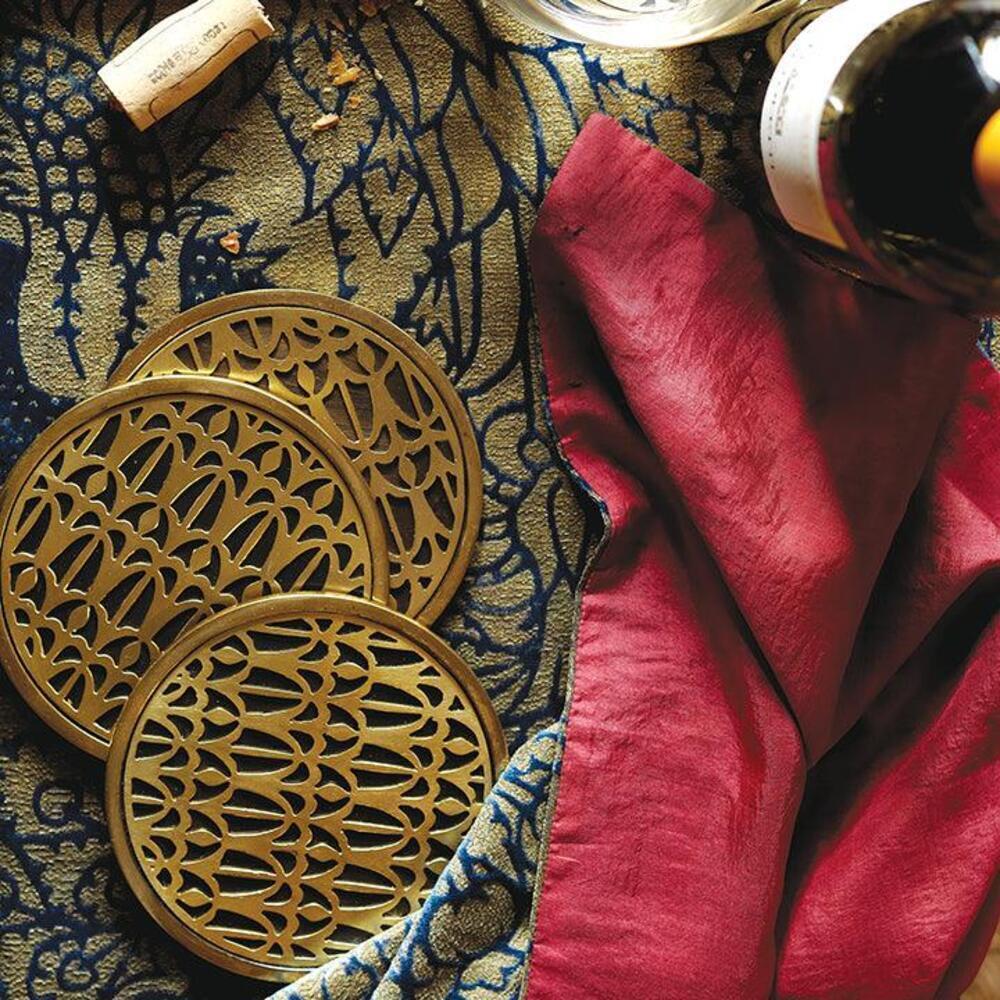 Fortuny Venise Coasters - Set of 4 by L'Objet Additional Image - 1