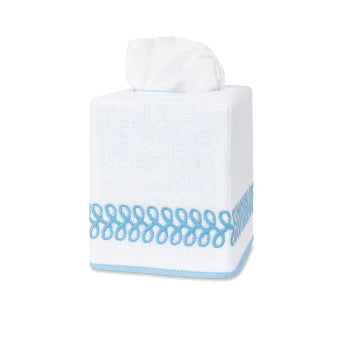 Astor Tissue Box Cover Sky by Matouk