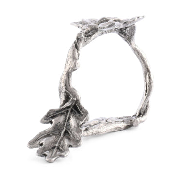 Oak Branch Pewter Napkin Ring