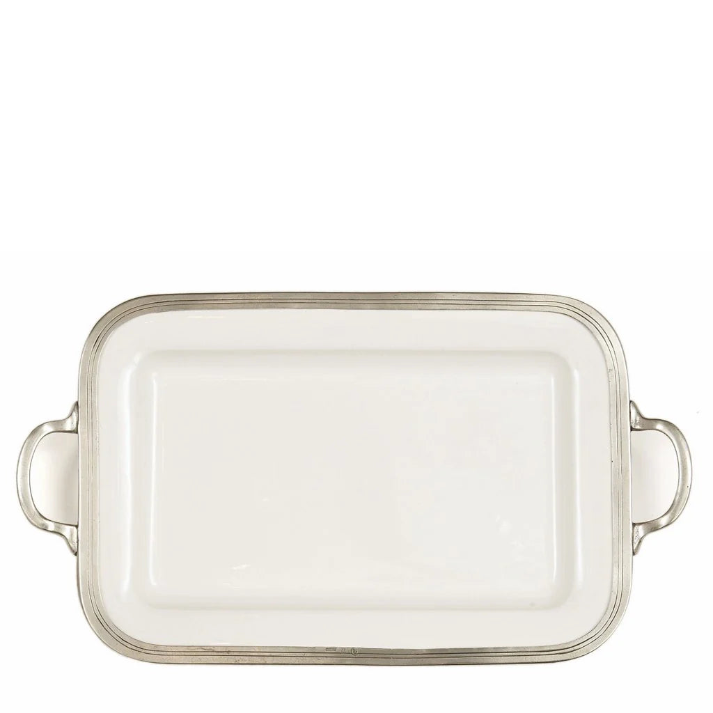 TUSCAN RECTANGULAR TRAY W/HANDL