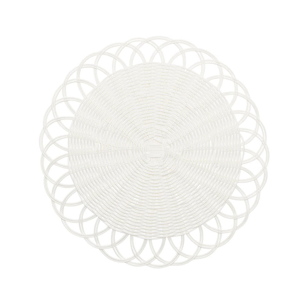 Alfresco Placemat White by Kim Seybert