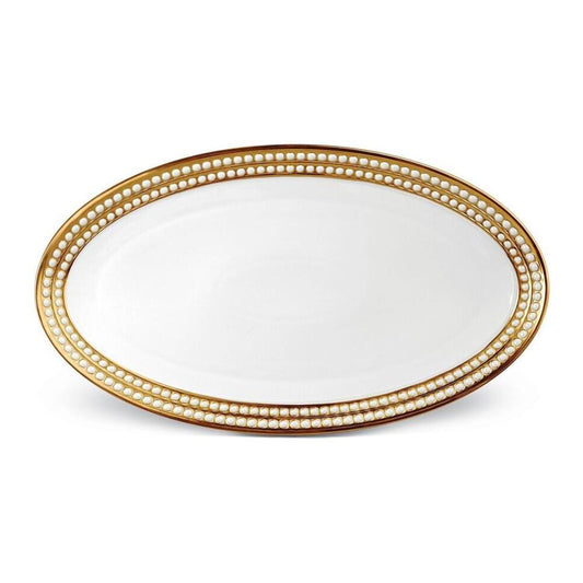 Perlee Oval Platter by L'Objet Additional Image - 1