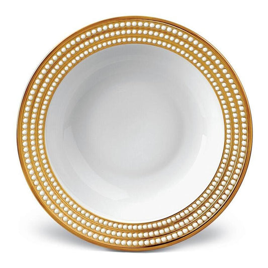 Perlee Rimmed Serving Bowl by L'Objet Additional Image - 1