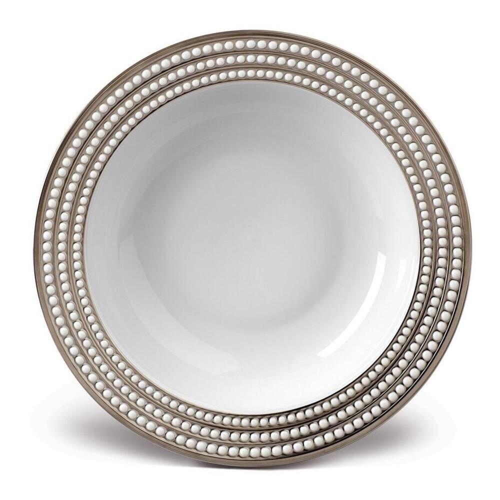 Perlee Rimmed Serving Bowl by L'Objet Additional Image - 2