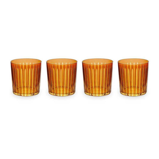 Prism Double Old Fashioned Glasses - Set of 4 by L'Objet