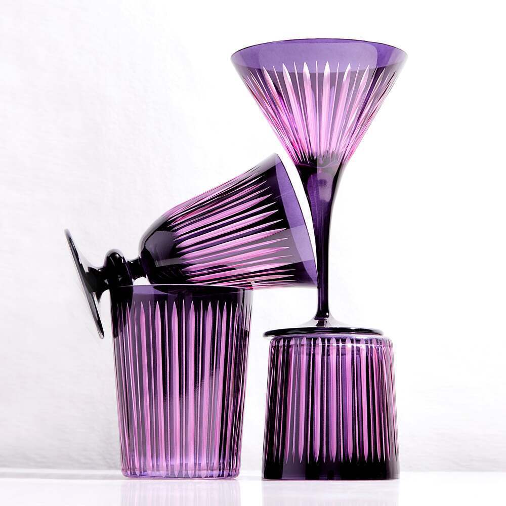 Prism Highball Glasses - Set of 4 by L'Objet Additional Image - 27