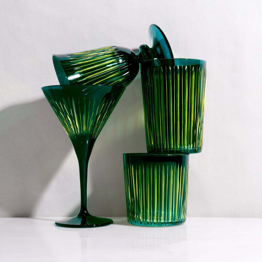 Prism Highball Glasses - Set of 4 by L'Objet Additional Image - 26