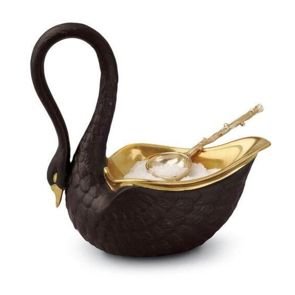 Swan Salt Cellar by L'Objet Additional Image - 1