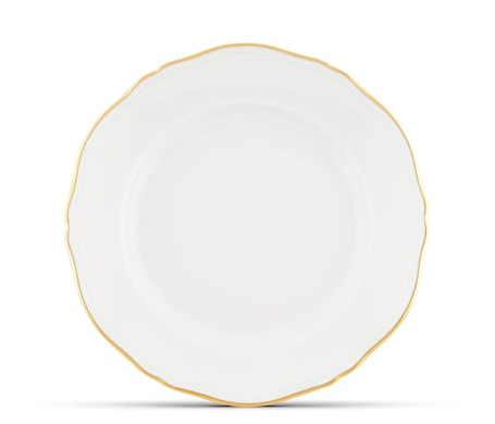 Corona Oro Dinner Plate by Richard Ginori