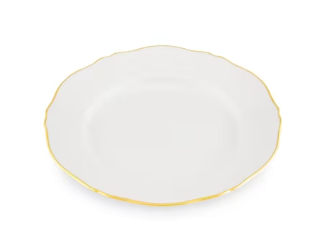 Corona Oro Dinner Plate by Richard Ginori