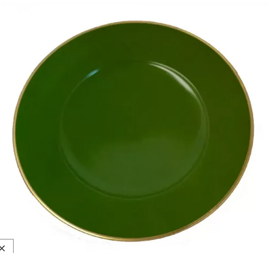 Green Charger by Anna Weatherley