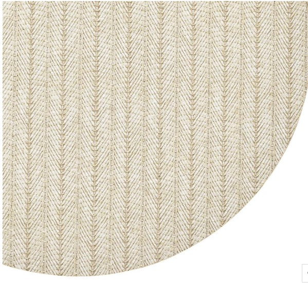 Herringbone Placemat Natural by Kim Seybert