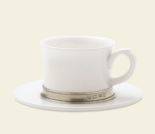 Convivio Cappucino Tea Cup with Saucer by Match
