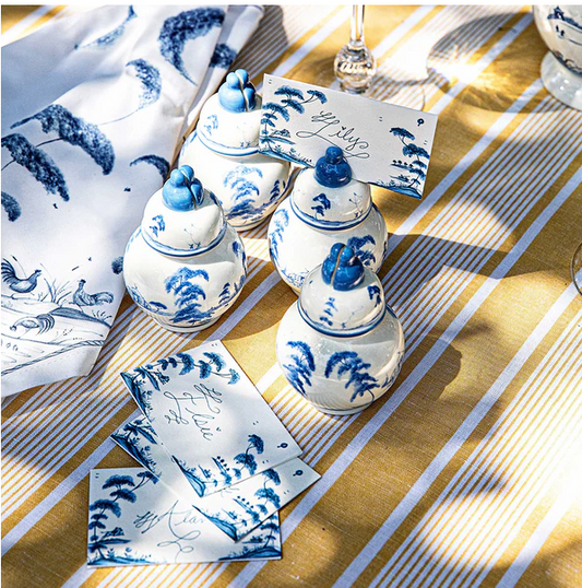 Country Estate Place Card Holder Set/4 - Delft Blue by Juliska