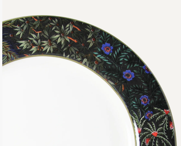 Le Jardin du Palais Dinner Plate by Gien (set of 4)