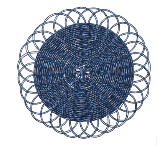 Alfresco Placemat Blue by Kim Seybert