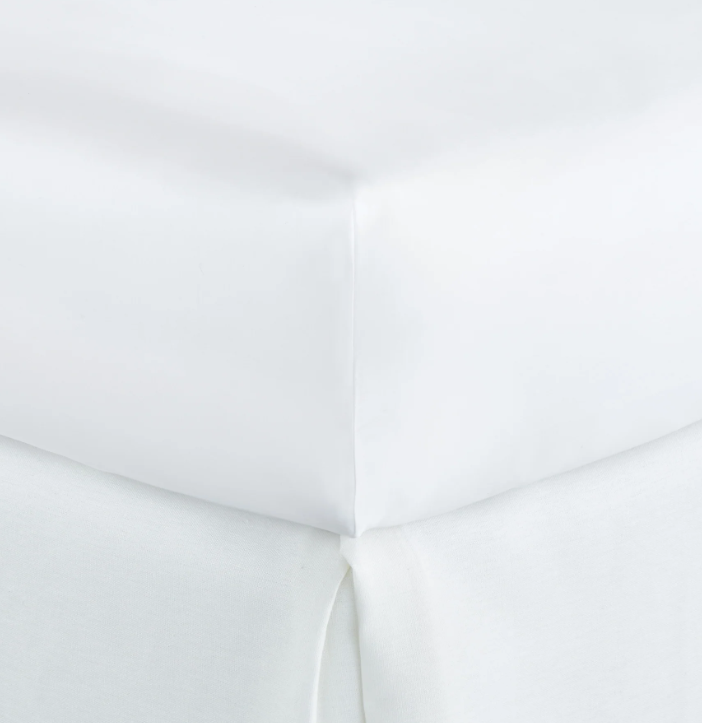 Soprano White King Fitted Sheet (17")