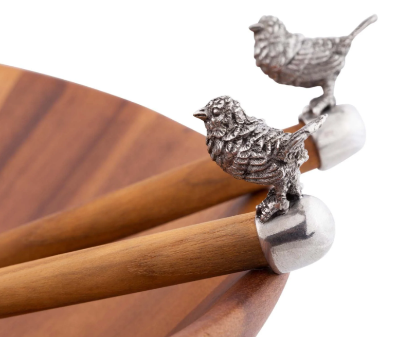 Songbird Salad Bowl & Servers Set