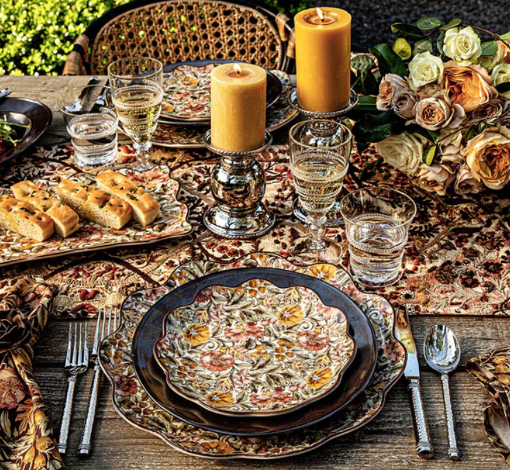 Willa Dessert/Salad Plate - Amber