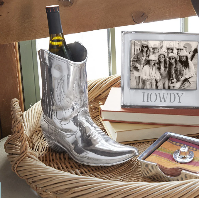 Cowboy Boot Wine Cooler
