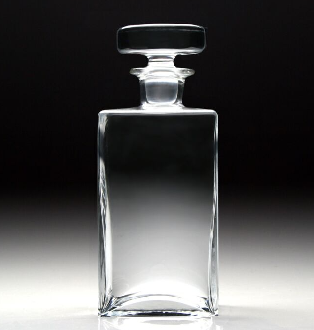 LILLIAN SQUARE DECANTER CLEAR