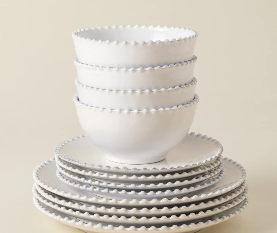 Soup/Cereal 7" Bowl in White Pearl