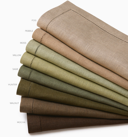 Festival Dinner Napkin Sage w/ Custom Monogram