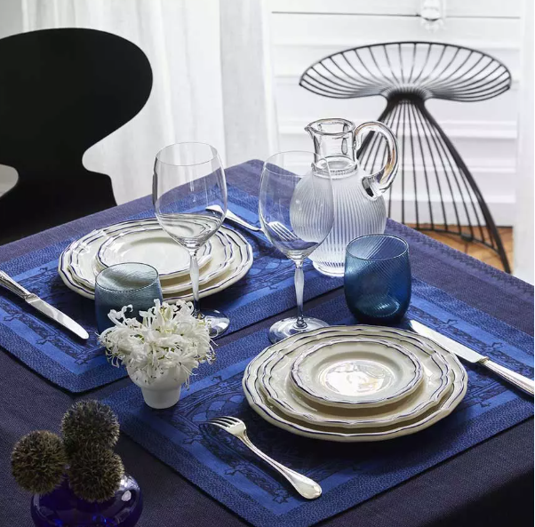 Filet Cobalt Dinner Plate