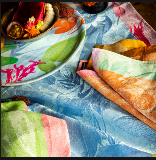 Alegria- Tea Towel-Green