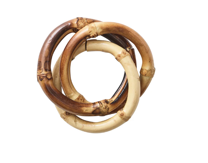 Bamboo Trinity Napkin Ring