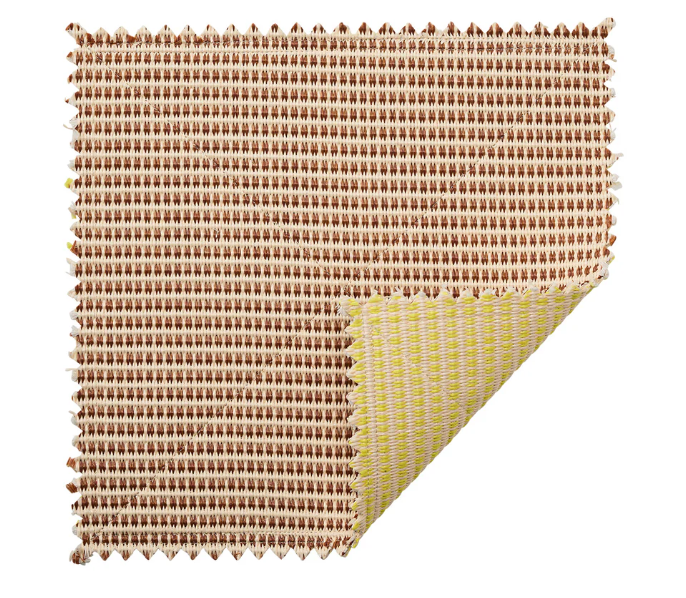 Duet Placemat Brown/Yellow