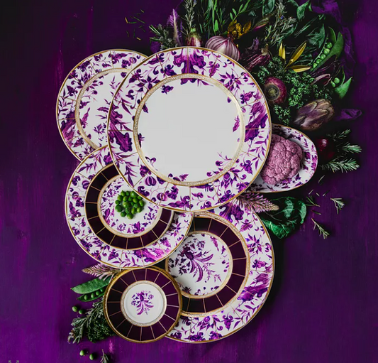 Prunus Bread and Butter Plate by Bernardaud