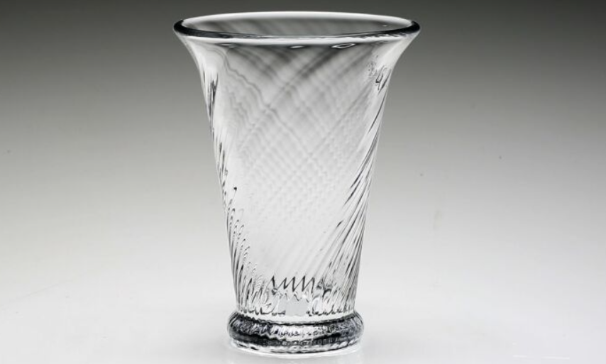 Waves Flower Vase 6" by William Yeoward