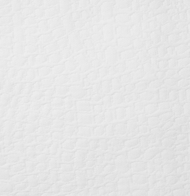 Cobblestones King Coverlet in White by Sferra