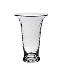 Waves Flower Vase- 10" by William Yeoward