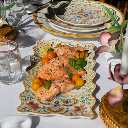 Sofia 16" Rectangular Platter - Multi by Juliska