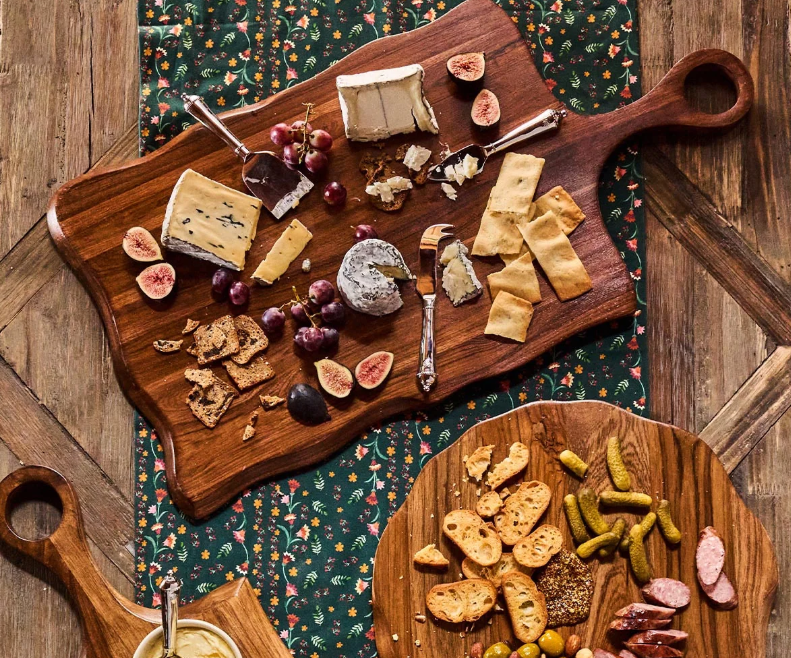 Puro Rectangle Serving Board - Teak by Juliska