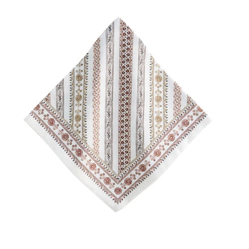 Seville Stripe Natural Napkin by Juliska