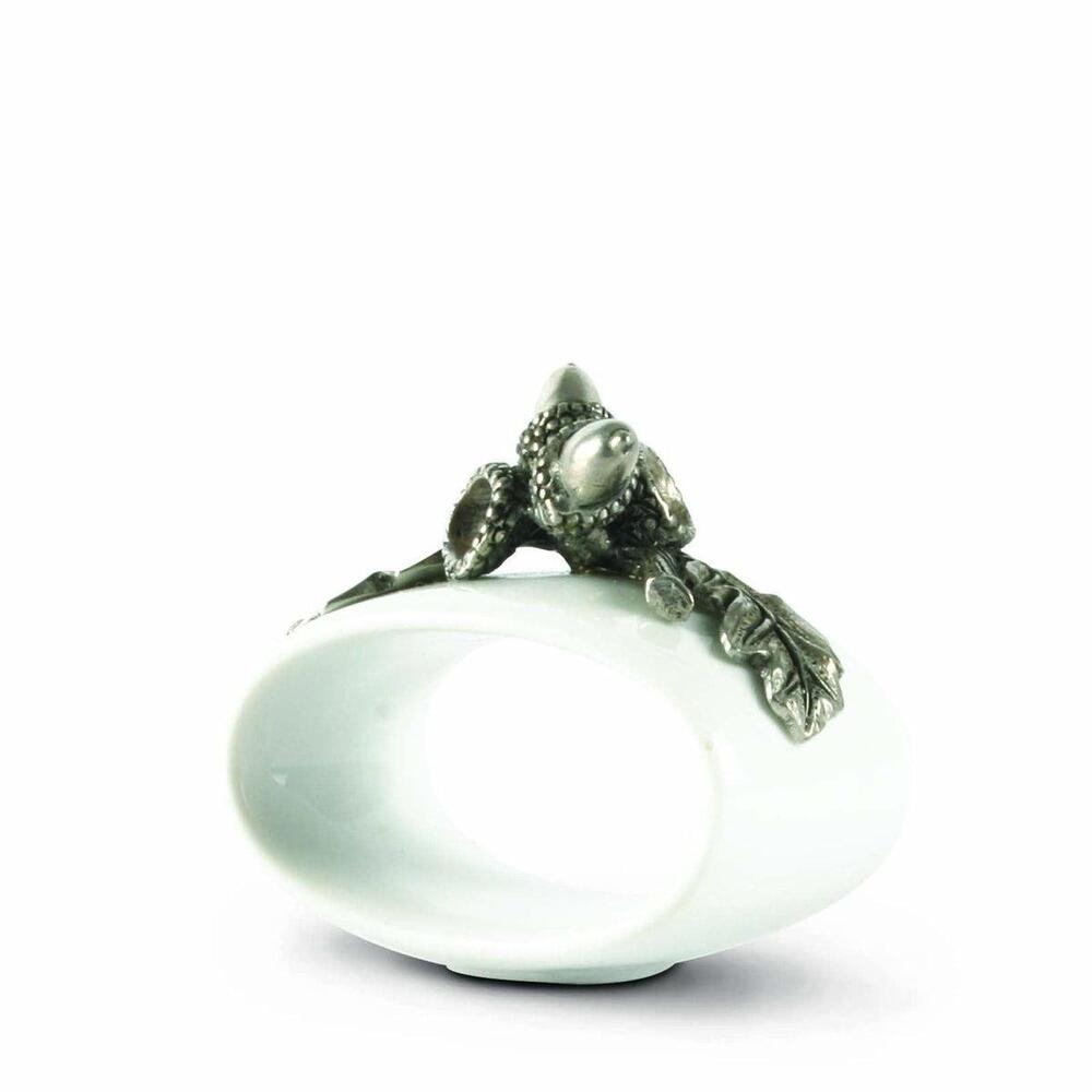 Acorn Stoneware Napkin Ring by Vagabond House