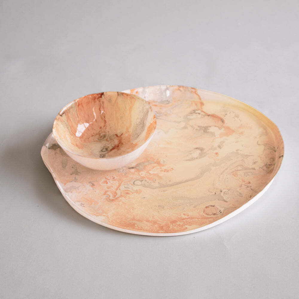 Adana Round Platter - Multi by Beatriz Ball 2