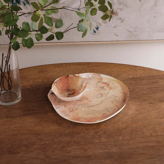 Adana Round Platter - Multi by Beatriz Ball