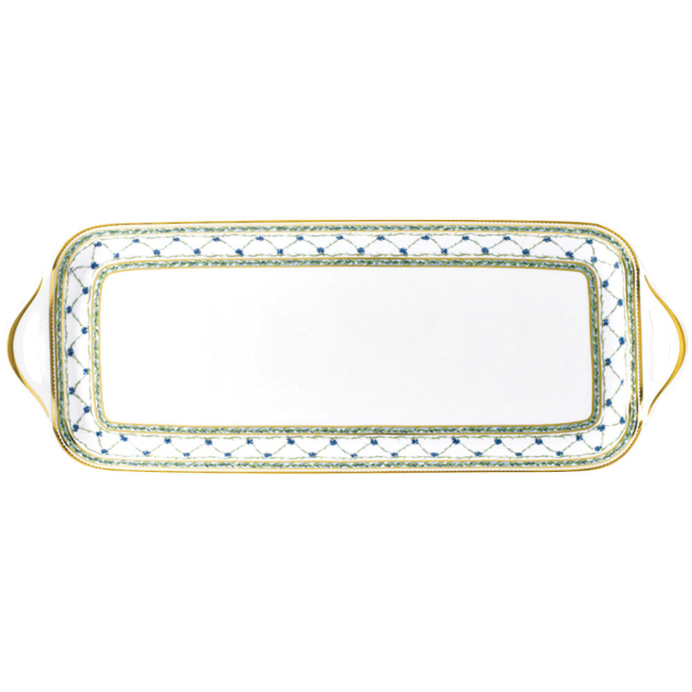 Allee Royale Long Cake Plate by Raynaud