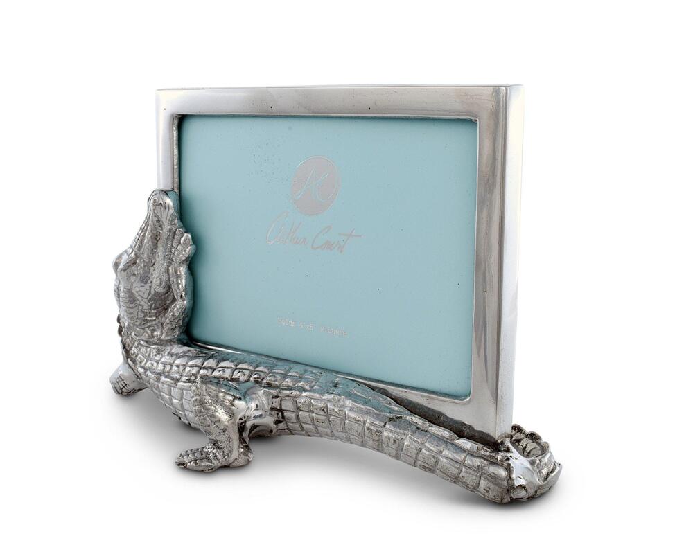 Alligator Photo Frame by Arthur Court Designs 1